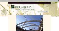 Desktop Screenshot of edil-legno.it